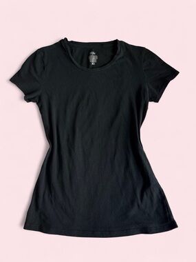 Mossimo Classic Black Short-Sleeve Women’s Tee